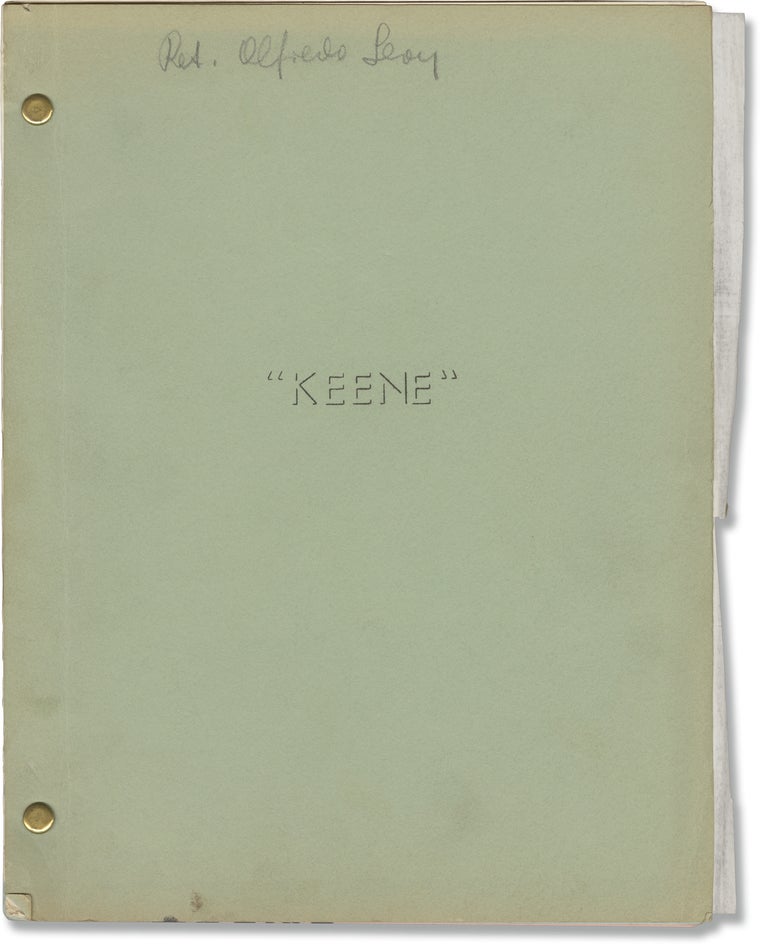 Book #146948] Keene (Original screenplay for an unproduced film). Ed Brennan, screenwriter