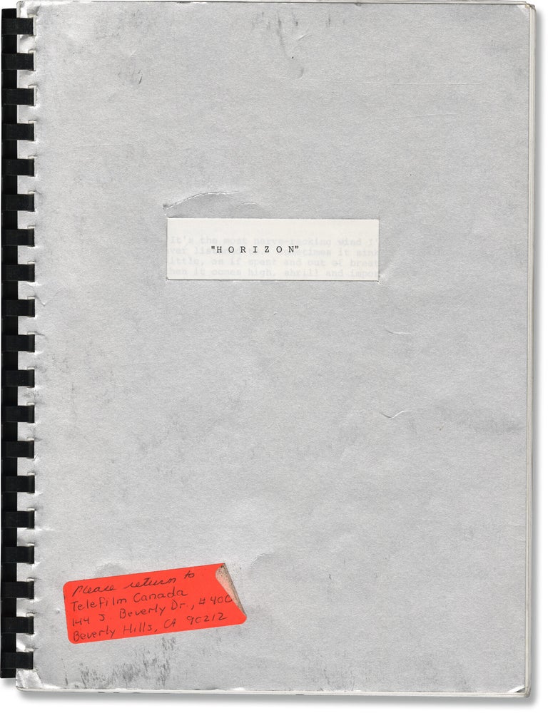 Horizon (Original screenplay for an unproduced film