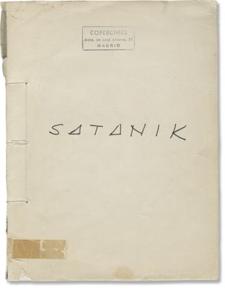 Book #147007] Satanik (Original screenplay for an unproduced Spanish film). Film screenplays