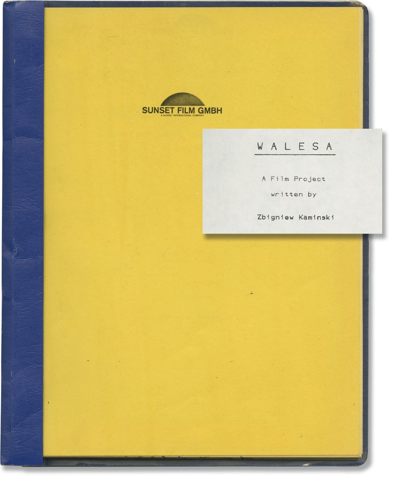 Book #147015] Walesa (Original screenplay for an unproduced film). Zbigniew Kaminski, screenwriter