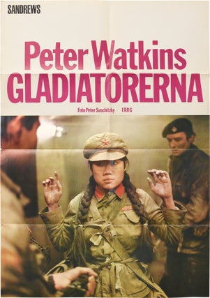 Book #147032] The Gladiators [Gladiatorerna] (Original Swedish poster for the 1969 film). Peter...
