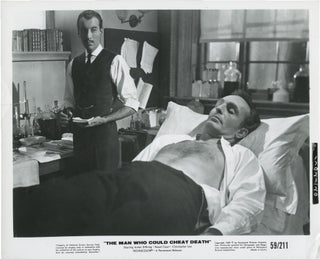 Book #147066] The Man Who Could Cheat Death (Original photograph from the 1959 film). Terence...