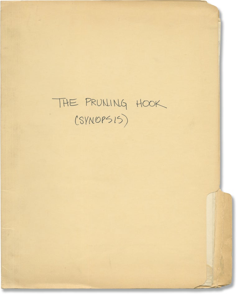 Book #147071] The Pruning Hook (Original treatment script for an unproduced film). P E. Lapide,...