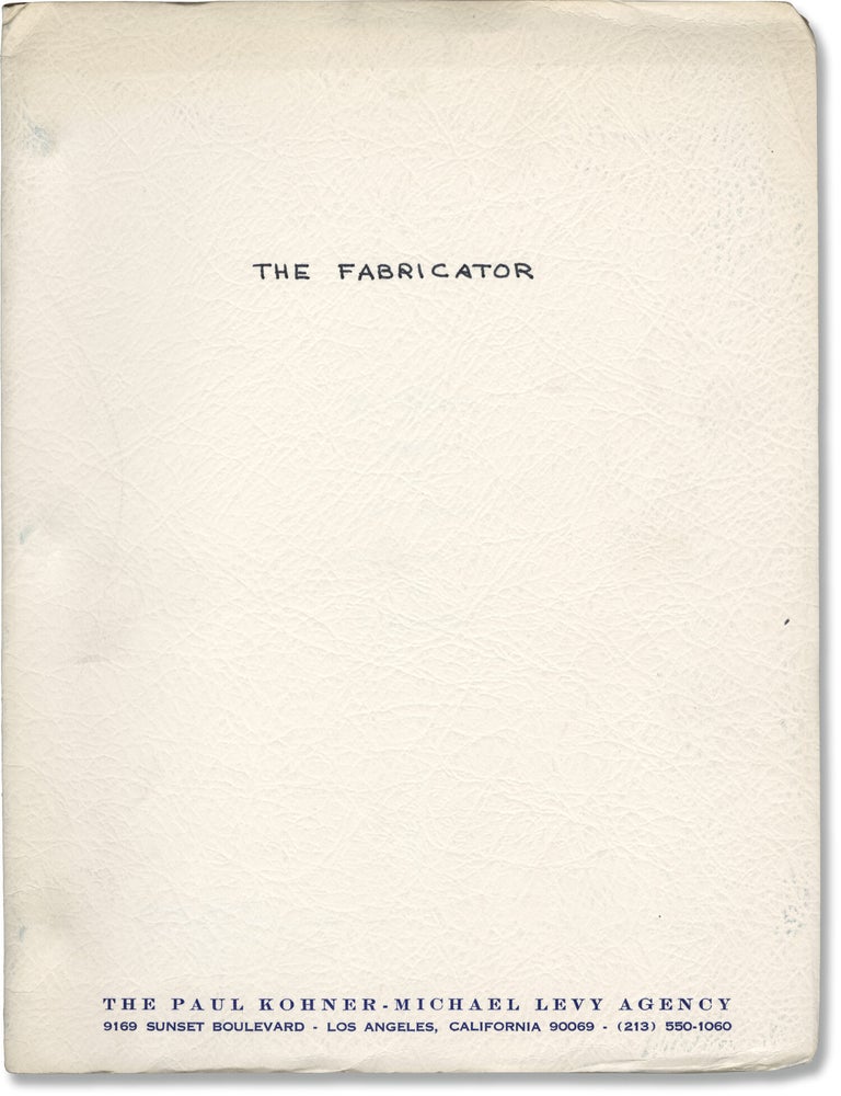 Why Would I Lie? [The Fabricator] (Original screenplay for the 1980 film