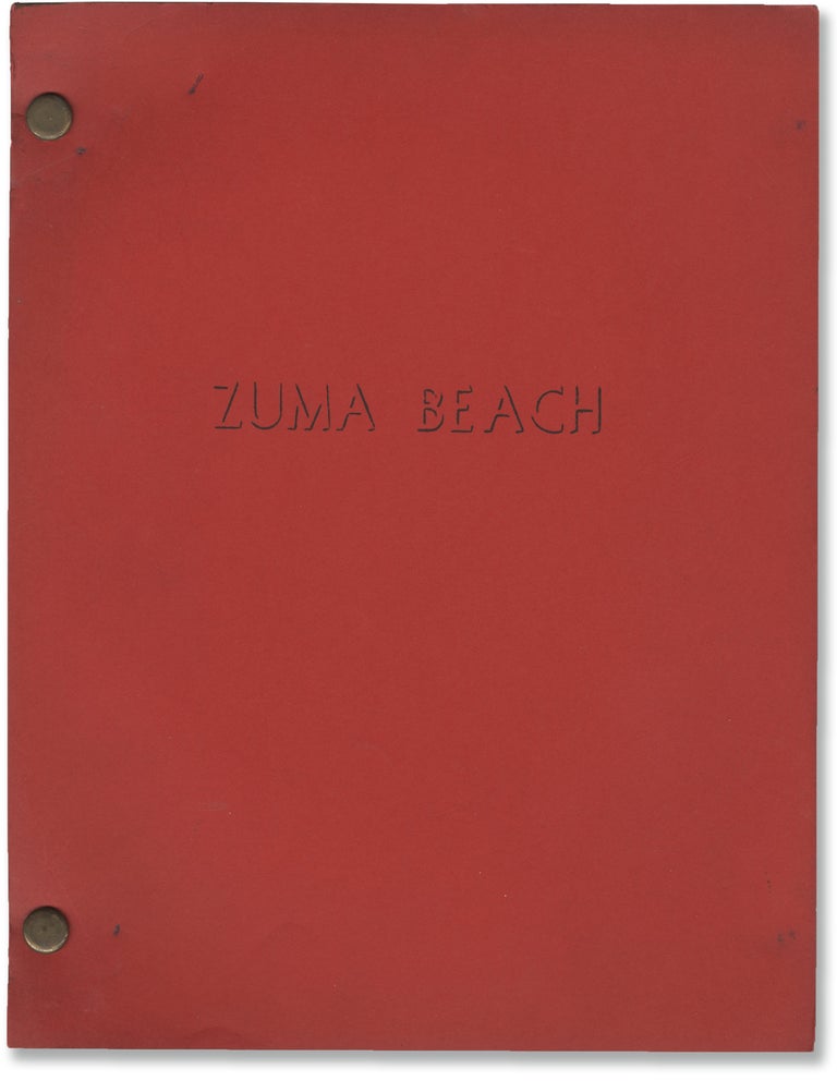 Book #147119] Zuma Beach (Original screenplay for the 1978 television film). John Carpenter, Lee...