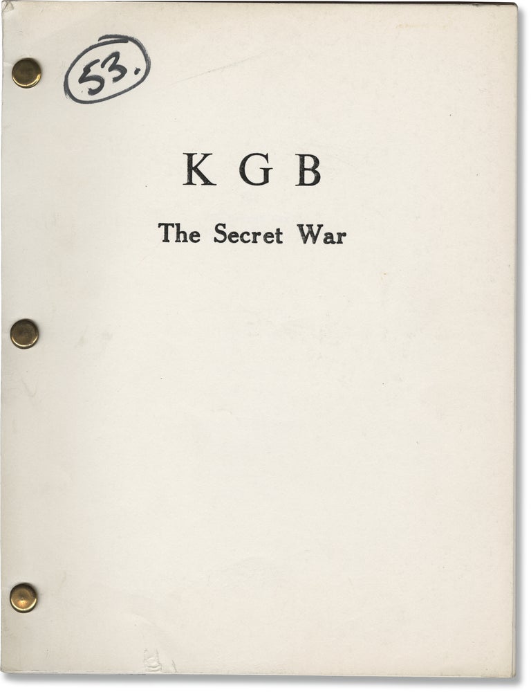 KGB: The Secret War (Original screenplay for the 1985 film