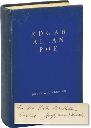Book #147157] Edgar Allan Poe: A Study in Genius (First Edition, inscribed by the author). Joseph...