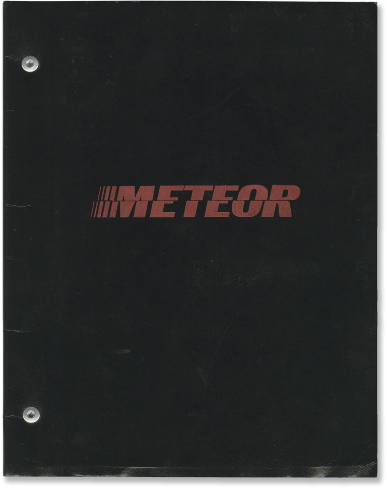 Book #147162] Meteor (Original screenplay for the 1979 film, Martin Landau's working copy)....
