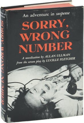 Book #147330] Sorry, Wrong Number (First Edition, review copy). Lucille, Allan Ullman Fletcher