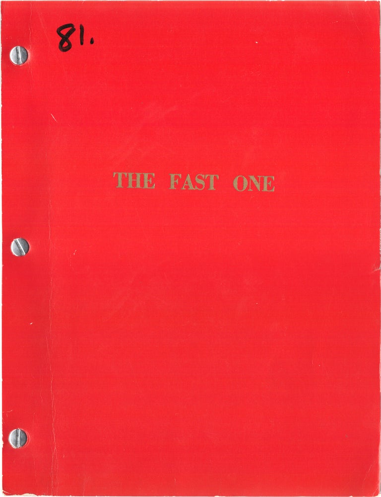 The Fast One (Original screenplay for an unproduced film