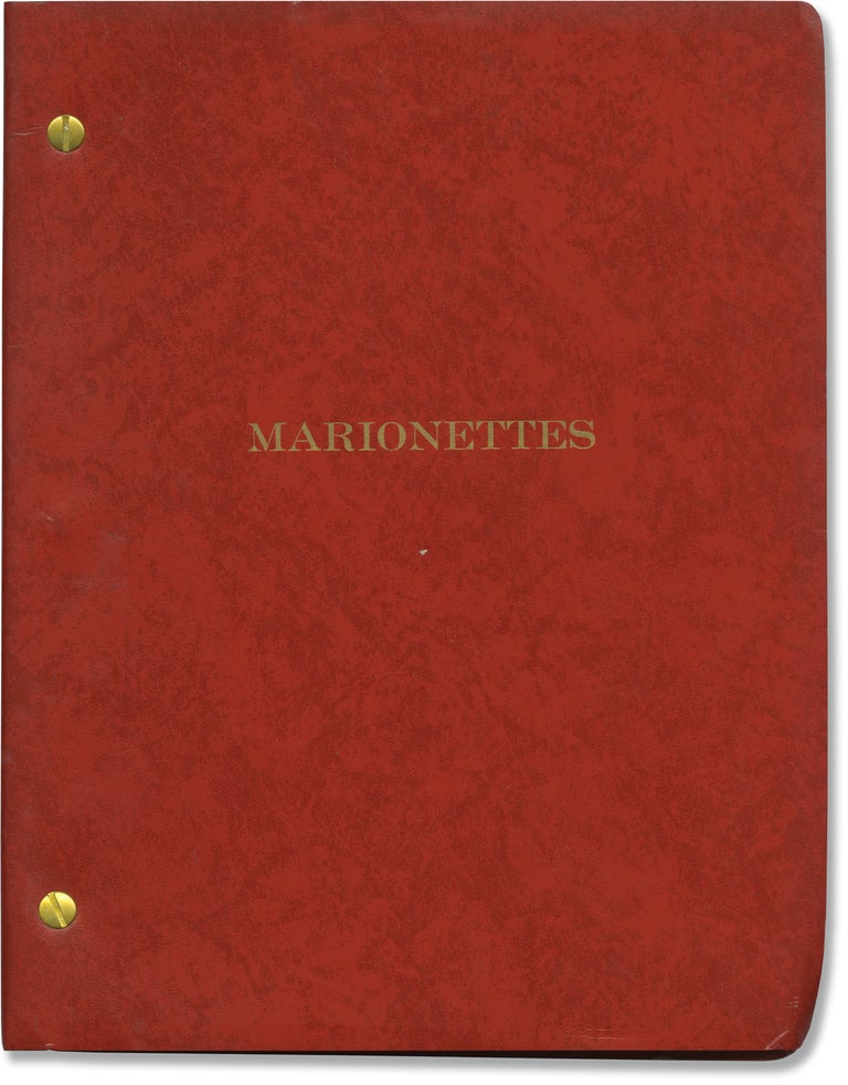 Book #147407] Marionettes (Original screenplay for an unproduced film). Michael Curry, screenwriter