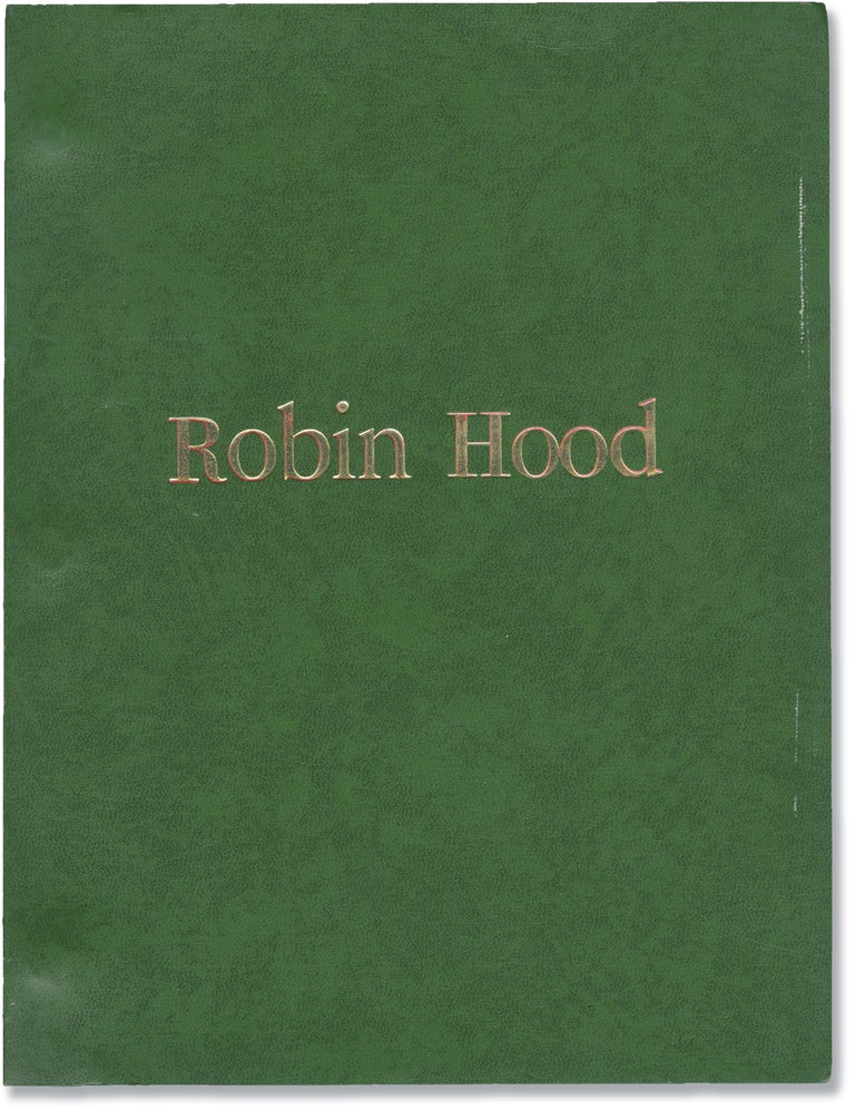 Book #147419] Robin Hood (Original screenplay for an unproduced film). Tony Lazzarino