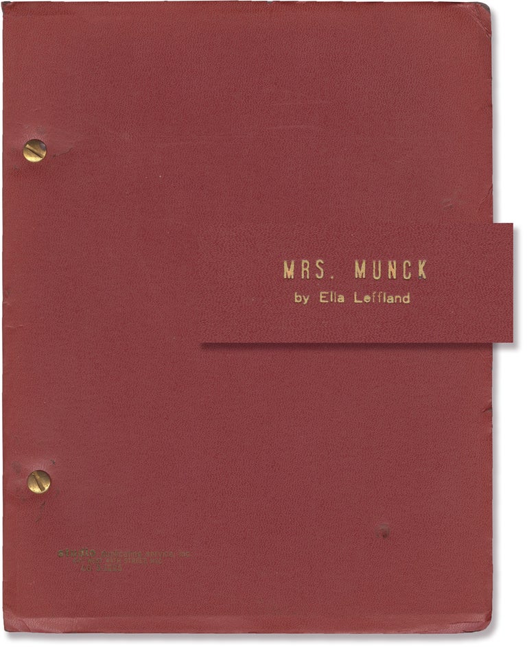 Book #147521] Mrs. Munck (Original screenplay for the 1995 television film). Diane Ladd, Ella...