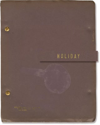 Book #147535] Holiday (Original script for the 1973 production of the 1928 play). Philip Barry,...