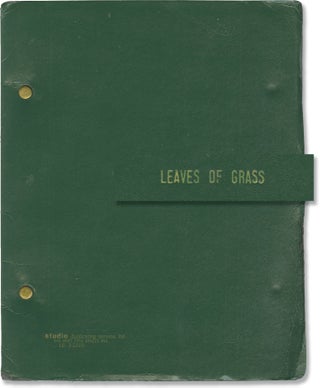 Book #147547] Leaves of Grass (Original script for the 1971 musical play). Walt Whitman, Stanley...