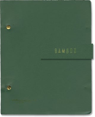 Book #147550] Bamboo (Original script for an unproduced musical play). Arnold Meyer, David...