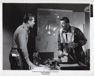 Book #147627] The Hunters (Collection of three original photographs from the 1958 film). Dick...