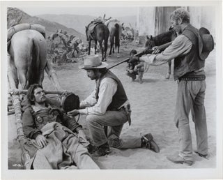 Book #147628] Hunting Party (Collection of nine original photographs from the 1971 Western film)....