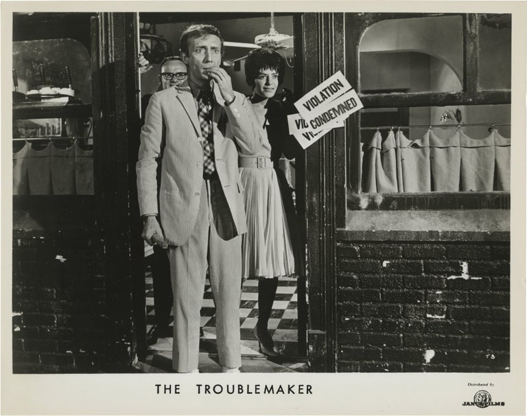 [Book #147638] The Troublemaker. Buck Henry, Theodore J. Flicker, Joan Darling Tom Aldredge, James Frawley, screenwriter story, starring, screenwriter director, starring.