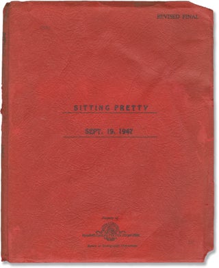 Book #147754] Sitting Pretty (Original screenplay for the 1948 film). Walter Lang, Gwen...