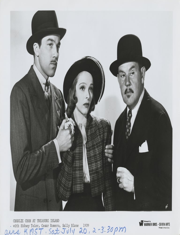 Book #147924] Charlie Chan at Treasure Island (Seven photographs from the re-release of the 1939...