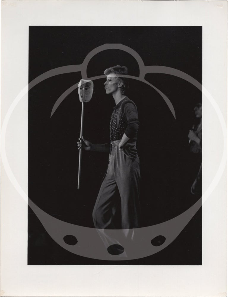 Sixteen original photographs of David Bowie on the Diamond Dogs tour, 1974