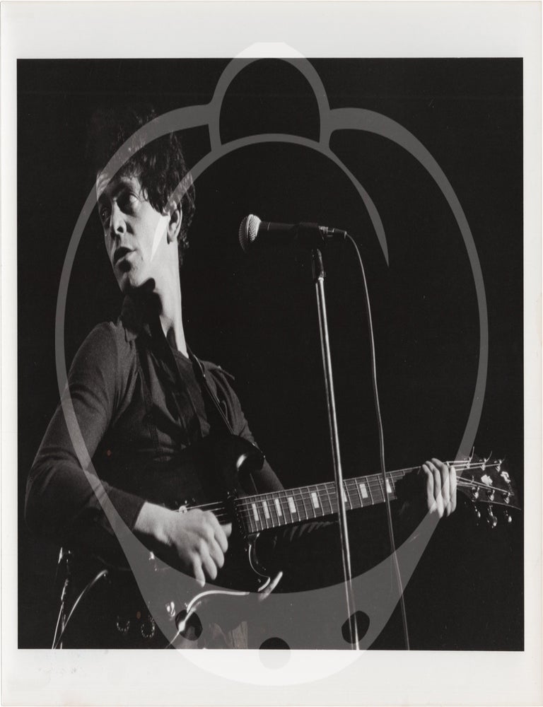 Archive of six original photographs of Lou Reed, circa 1975