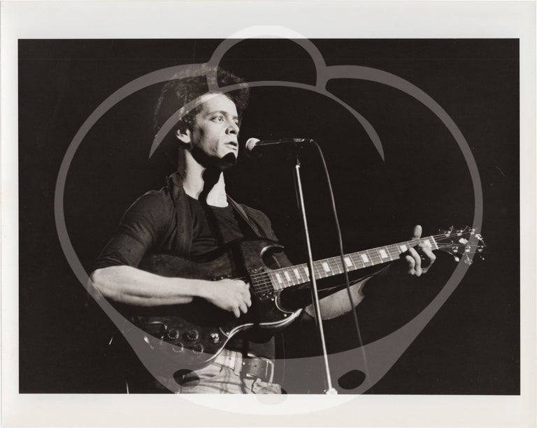 Archive of six original photographs of Lou Reed, circa 1975