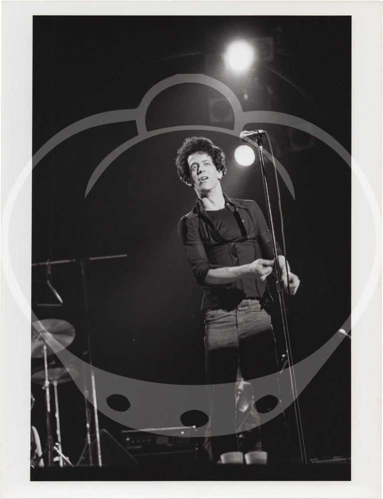 Archive of six original photographs of Lou Reed, circa 1975