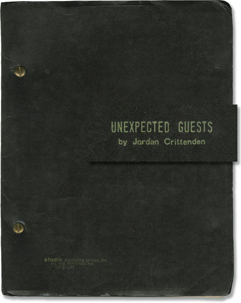 Book #147972] Unexpected Guests (Original script for the 1977 play, director Charles Grodin's...