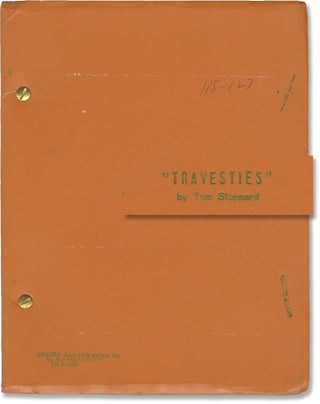 Book #147976] Travesties (Original script for the 1975 play). Tom Stoppard, Peter Wood, John Bott...
