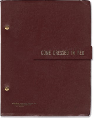 Book #148018] Come Dressed in Red (Original script for an unproduced play). Melba Thomas, playwright