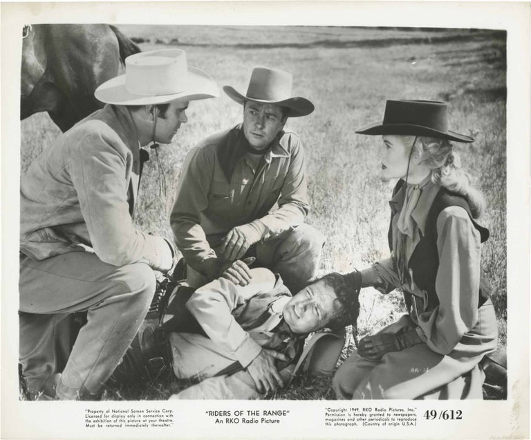 Book #148049] Riders of the Range (Original photograph from the 1950 film). Lesley Selander,...