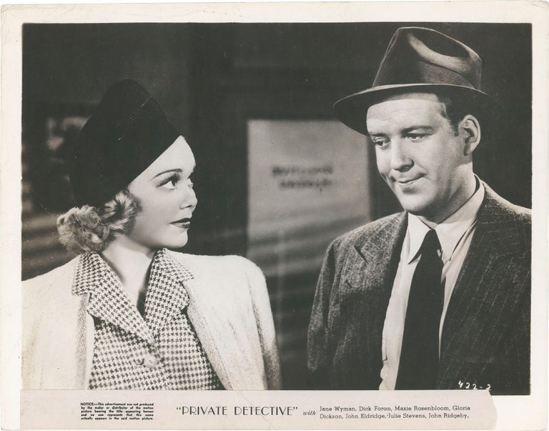 Private Detective (Three original photographs from the 1939 film