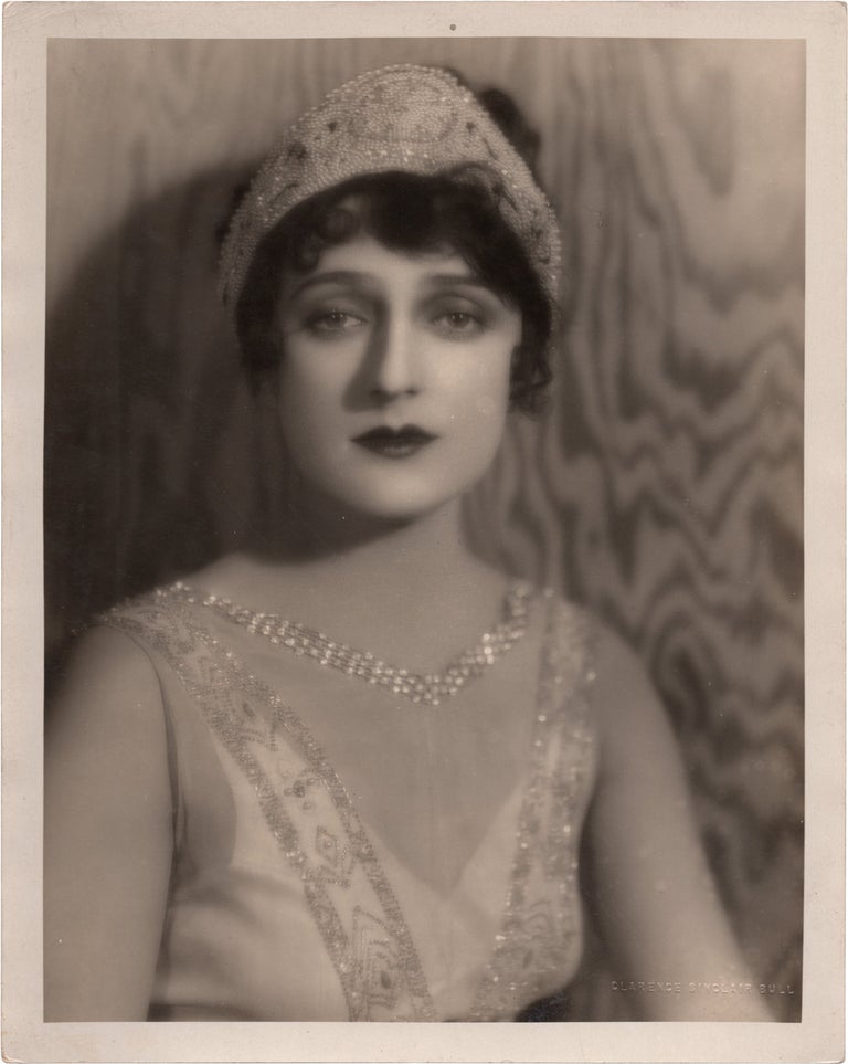 Book #148127] Original photograph of Carmel Myers, circa 1920s. Carmel Myers, Clarence Sinclair...