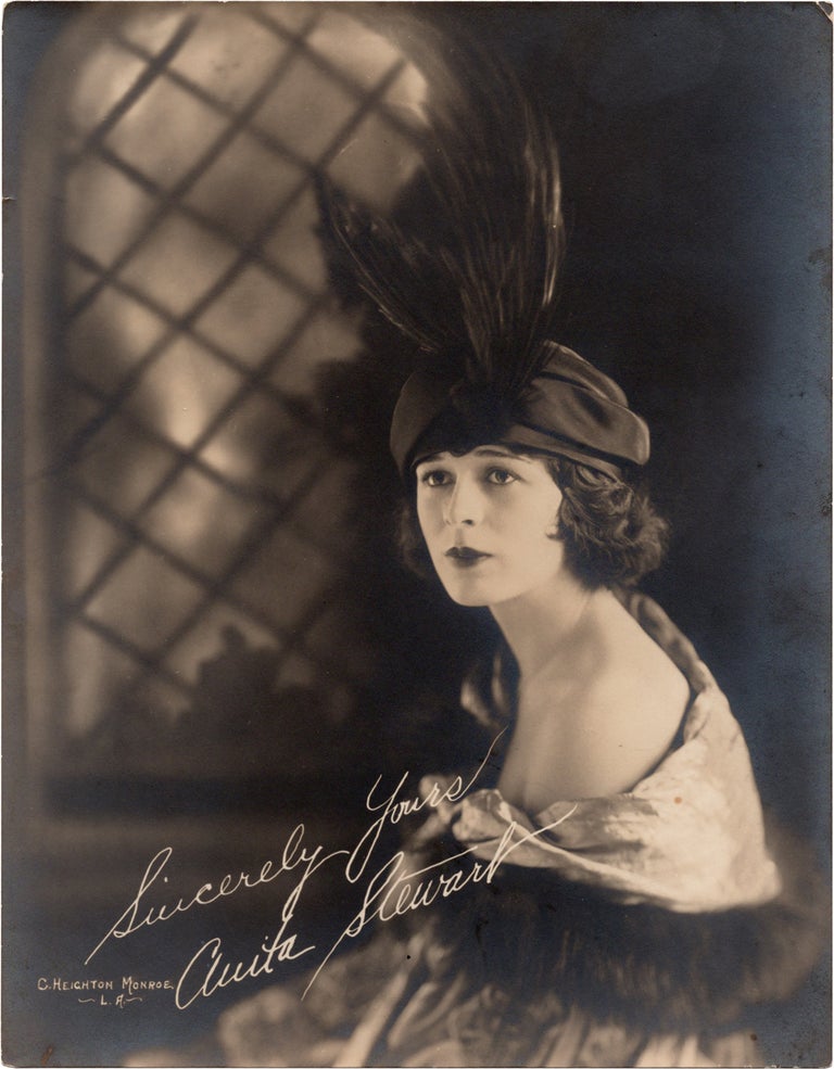 [Book #148138] Original photograph of Anita Stewart, circa 1920s. Anita Stewart, C. Heighton Monroe, subject, photographer.