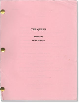 Book #148372] The Queen (Original screenplay for the 2006 film). Stephen Frears, Peter Morgan,...