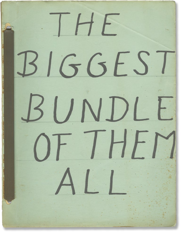 Book #148379] The Biggest Bundle of Them All (Original screenplay for the 1968 film). Ken...