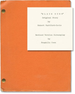 Book #148406] Black Gunn (Original screenplay for the 1972 film, copy belonging to actor Martin...
