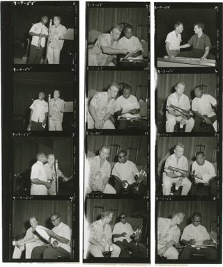 Book #148413] The Gary Crosby Show (Original contact sheet from the 1955 radio show). Louis...