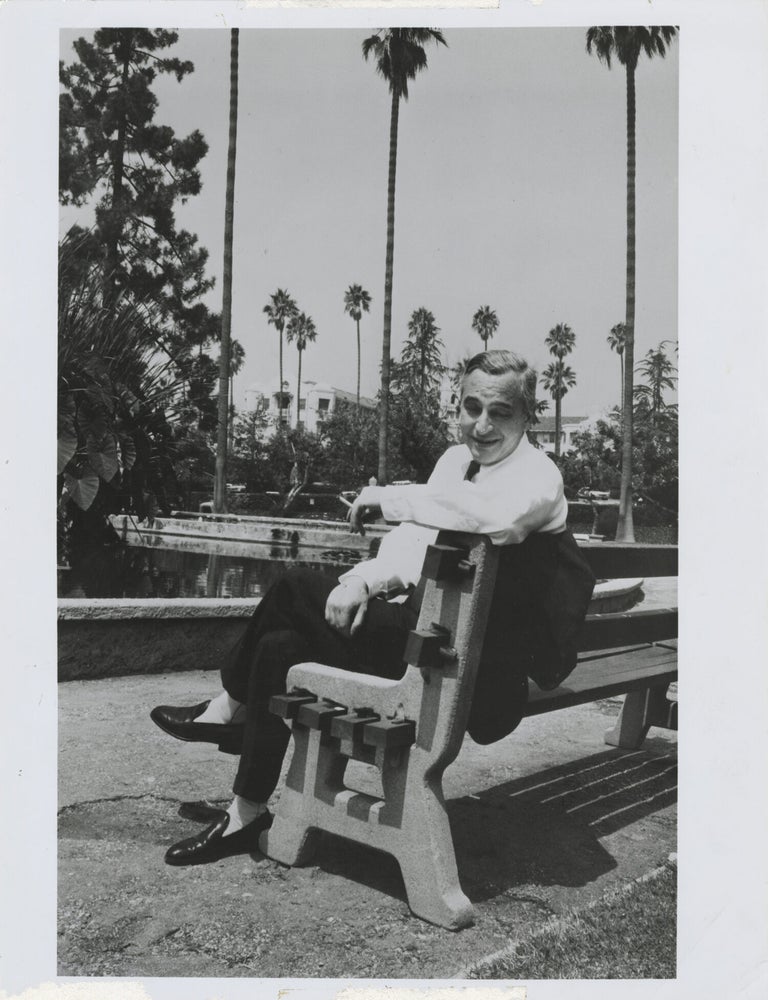 Original photograph of Daniel Fuchs, circa 1960s
