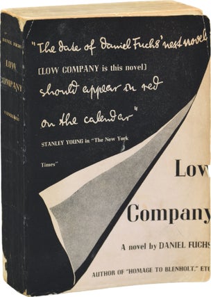 Book #148470] Low Company (Advance Reading Copy). Daniel Fuchs