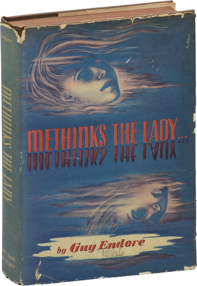 Book #148599] Methinks The Lady… (First Edition, Review Copy). Guy Endore