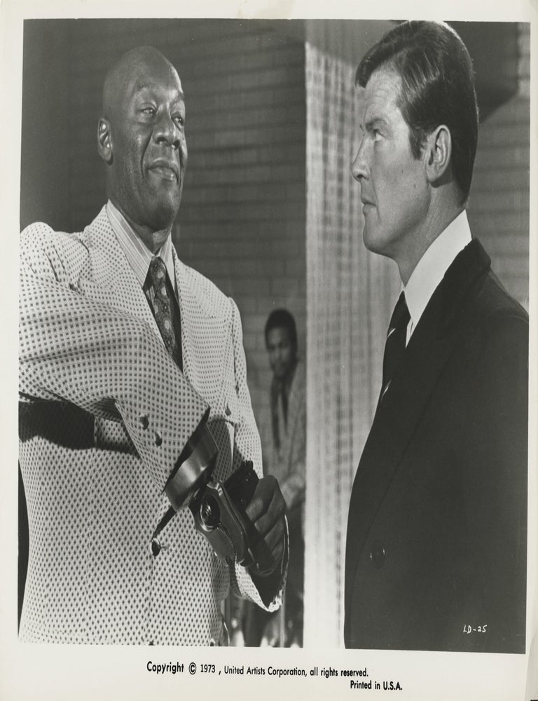 Book #148662] Live and Let Die (Original photograph from the 1973 film). Julius W. Harris Roger...