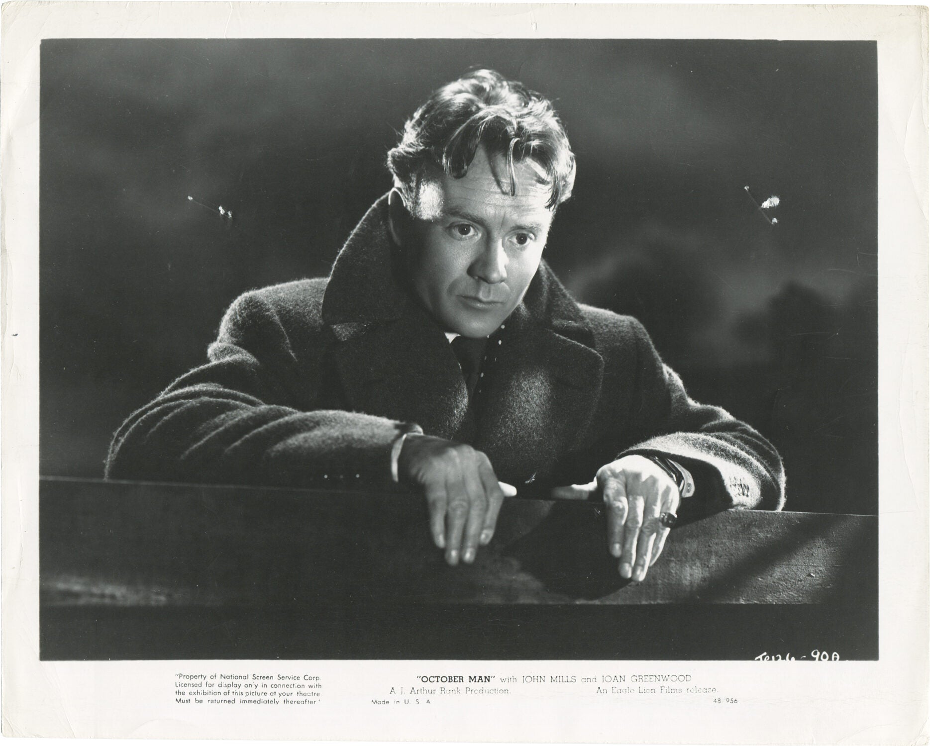 Octomerman The October Man | Roy Ward Baker, Wilfrid Newton Arthur Evans, Charles