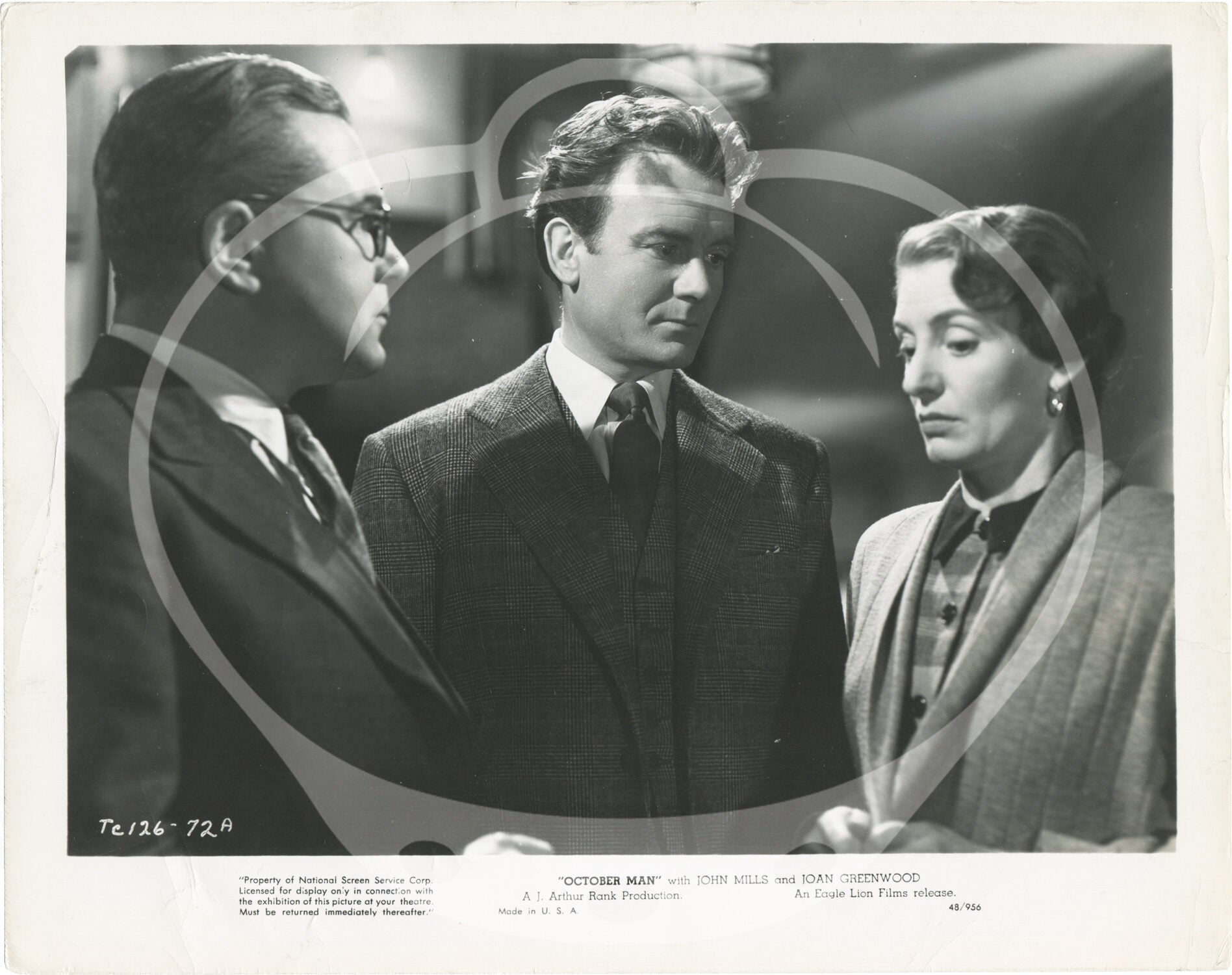Octomerman The October Man | Roy Ward Baker, Wilfrid Newton Arthur Evans, Charles