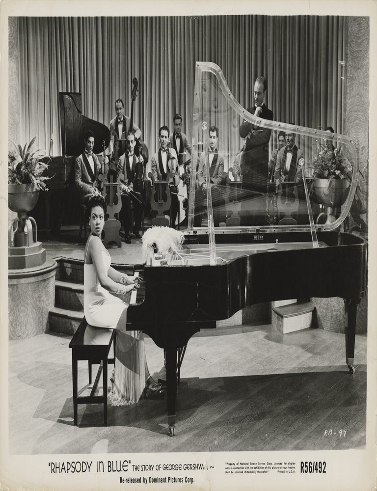 Book #148861] Rhapsody in Blue (Original photograph from the 1956 re-release of the 1945 film)....