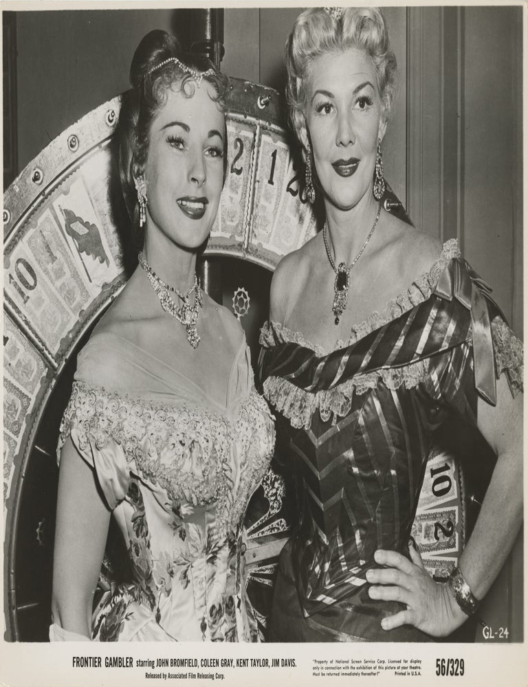 Book #148955] Frontier Gambler (Original photograph from the 1956 Western film). Sam Newfield,...