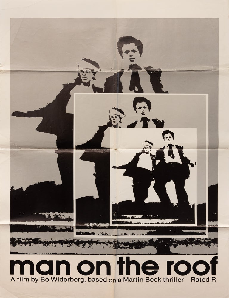 Man on the Roof (Original poster from the US release of the 1976 Swedish film