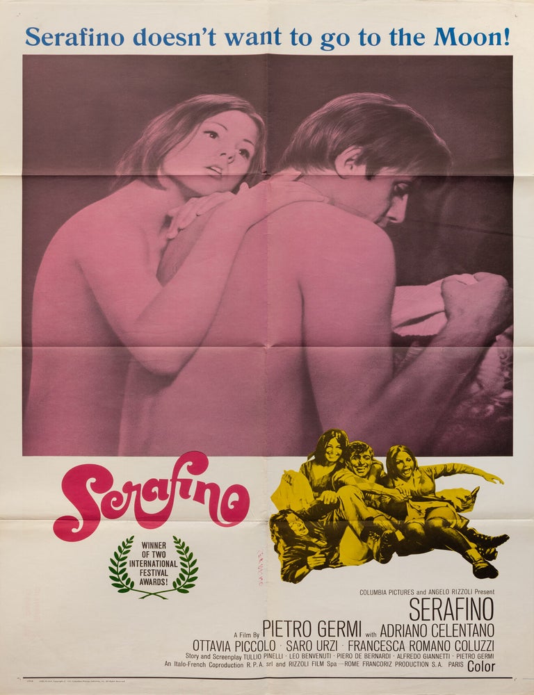 Serafino (Original poster from the US release of the 1968 Italian film